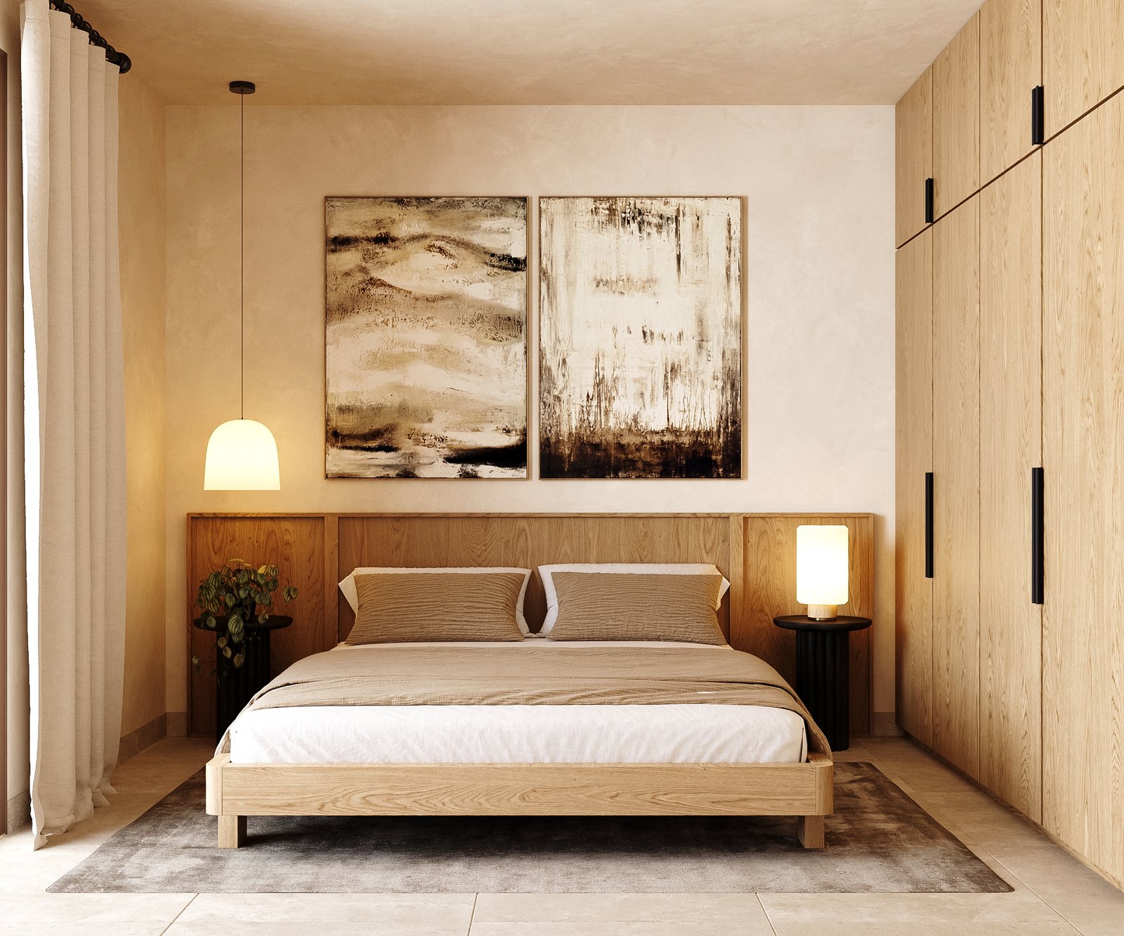 Casa Corigiliano APT 202 Bedroom 1 Cabinet Handles